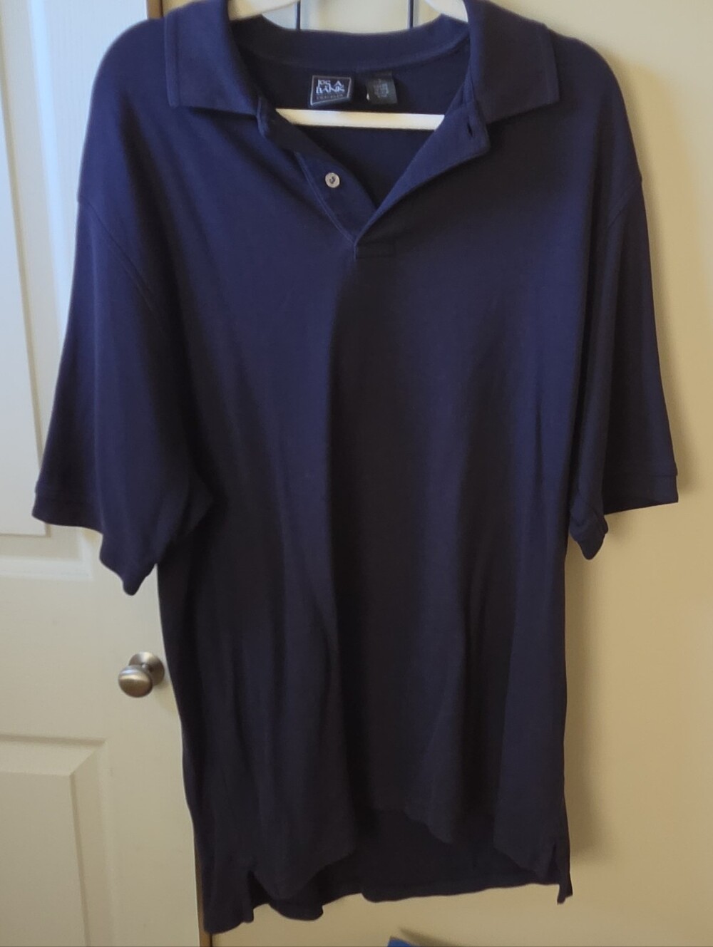 Polo Ralph Lauren Men's Dark Navy Polo Shirt BIG TALL Large